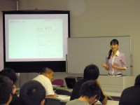 専修大学ラグビー部でセミナーを開催しました。
