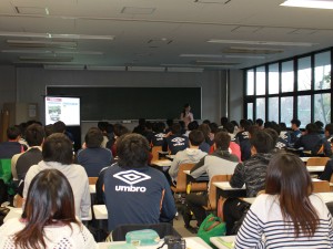 【活動報告】中央大学学友会サッカー部セミナー